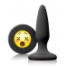 Силиконовая пробка черная Emoji Face
