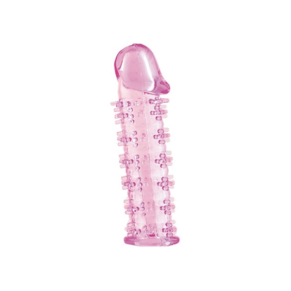 Насадка на пенис розовая TOYFA 12,5 см