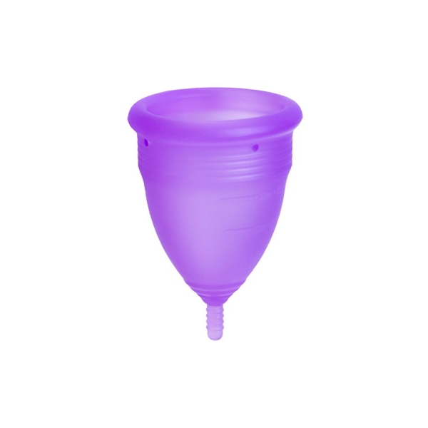 Гигиеническая менструальная чаша фиолетовая Eromantica L