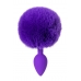 Анальная втулка с хвостом фиолетовый ToDo Sweet bunny