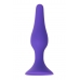 Анальная втулка фиолетовая A-Toys 11,3 см