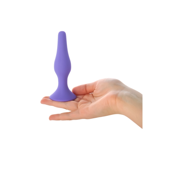 Анальная втулка фиолетовая A-Toys 12,5 см