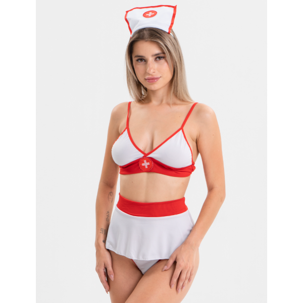 Эротический костюм "Сексуальная медсестра" для ролевых игр
