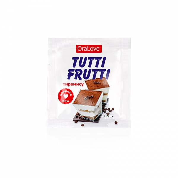 Съедобный лубрикант Tutti-Frutti тирамису 4 г