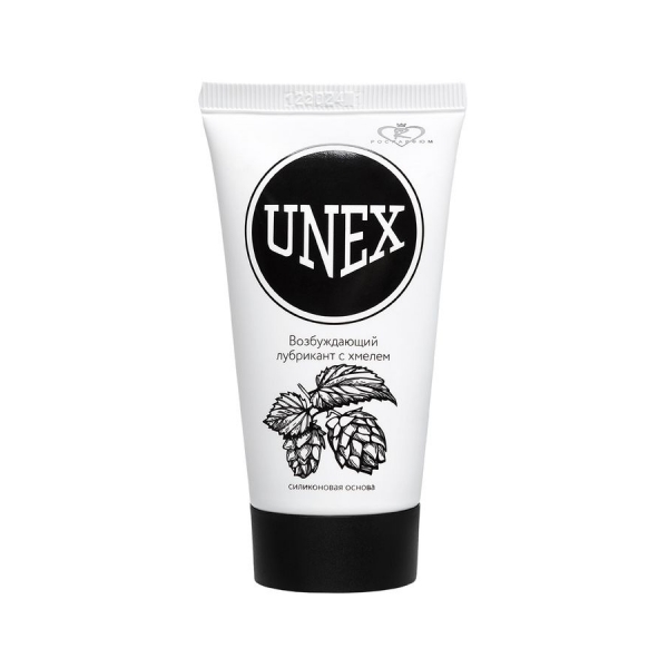 Лубрикант UNEX с возбуждающим эффектом, на силиконовой основе, 50 мл