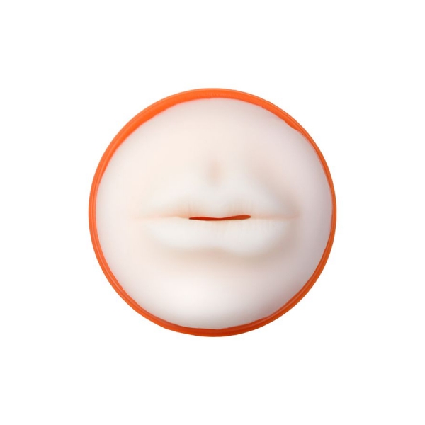 Мастурбатор TOYFA A-Toys Nilla, рот, оранжевый, 14 см