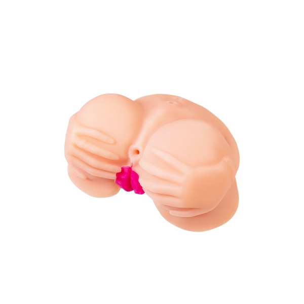Мастурбатор реалистичный TOYFA Juicy Pussy Nicole с вибрацией, вагина и анус