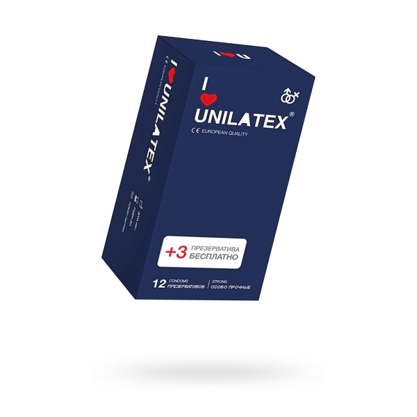 Презервативы особопрочные Unilatex Extra Strong 12 шт