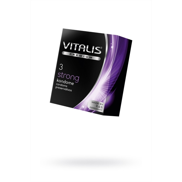 Презервативы особопрочные Vitalis Strong