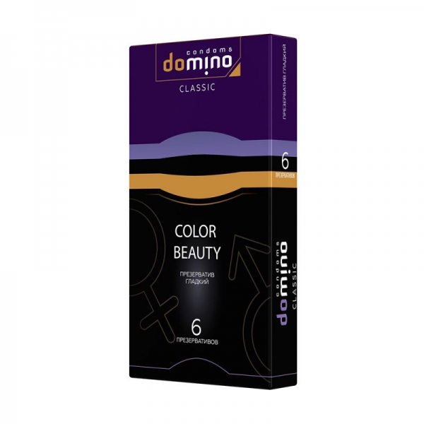 Презервативы цветные DOMINO Colour Beauty 6 шт