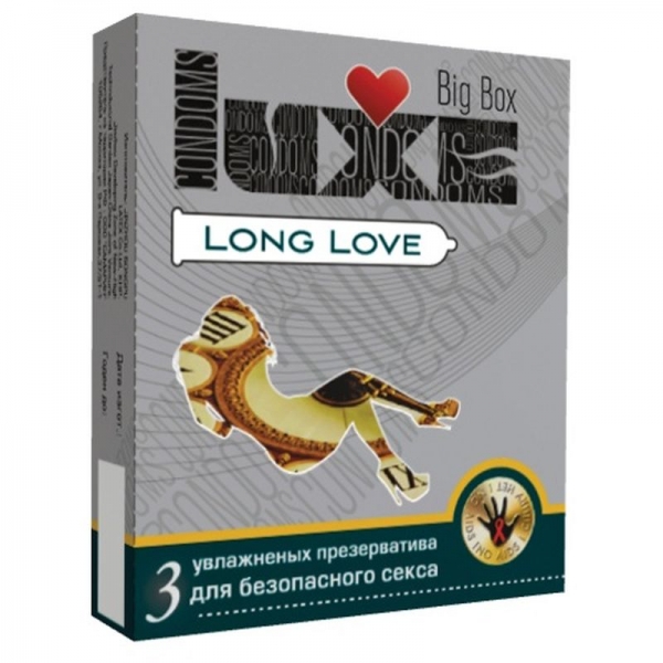 Презервативы "LUXE" LONG LOVE 3 шт от Секс Шоп "Приват"