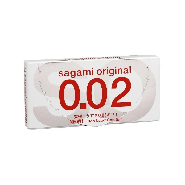 Презервативы SAGAMI Original 002 полиуретановые 2шт.
