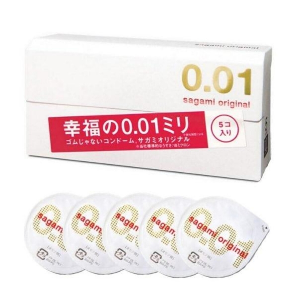 Презервативы SAGAMI Original 001 полиуретановые 5 шт.