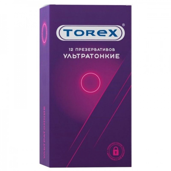 Презервативы ультратонкие TOREX 12 шт