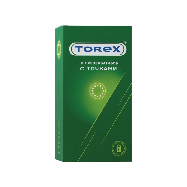 Презервативы точечные TOREX 12 шт.