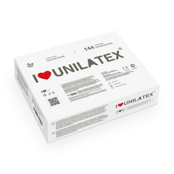 Презервативы классические Unilatex Natural Plain 144 шт