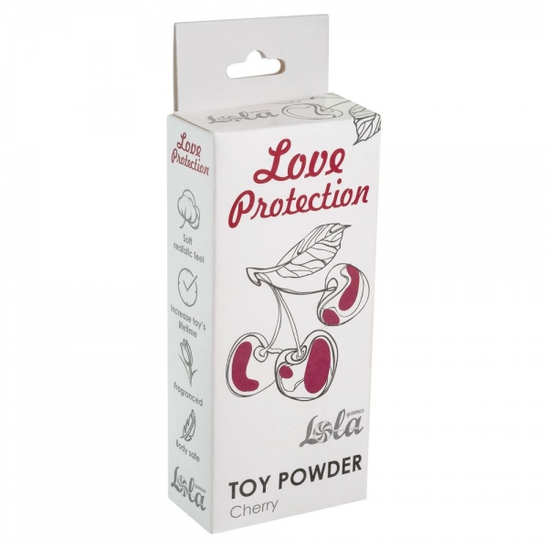 Пудра для игрушек Love Protection с ароматом вишни 15 г