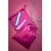 Атласный мешочек для хранения игрушек розовый