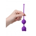 Вагинальные шарики фиолетовые A-Toys D 2,7 см