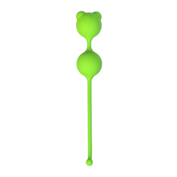 Вагинальные шарики зеленые A-Toys Ø 2,7 см