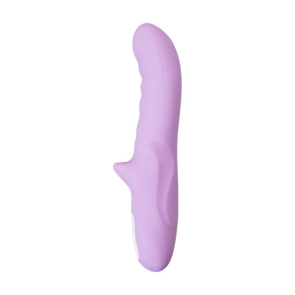 Вибратор-ротатор JOS MERRY-GOR, фиолетовый, 20,7 см