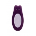 Парный вибратор фиолетовый Satisfyer Double Joy с приложением