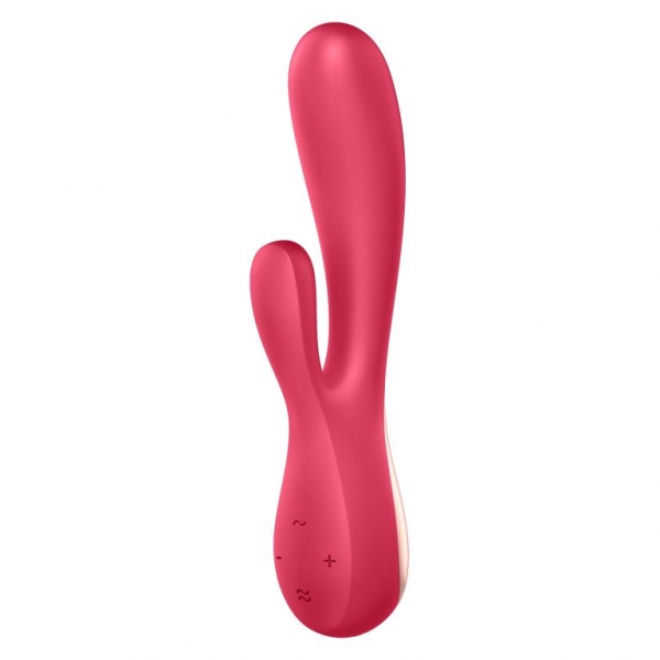 Вибратор управляемый через приложение Satisfyer Mono Flex красный